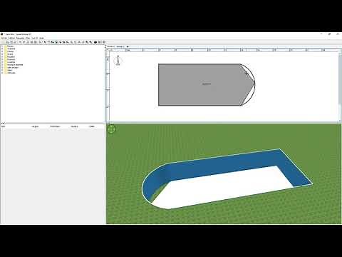 Sweet home 3D 6.2 tutorial fr - Construire une Piscine.
