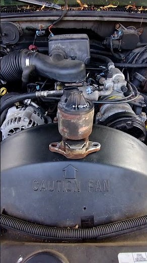 1996 Chevy K1500 EGR Valve Location- Time for a new one