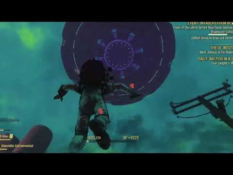 ALIEN Invaders from Beyond in FALLOUT 76! 👽👽👽