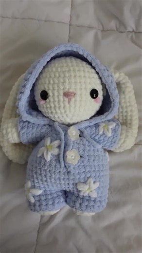 9 in 1 Pajama Bunny Crochet Pattern - Etsy