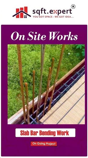 Slab Bar Bending and Spacing | Site Practical Method | sqft.expert