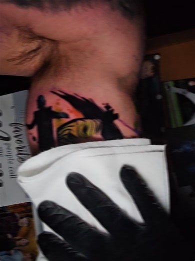 Exploring Abstract Watercolor Tattoos by Brandon Robinson