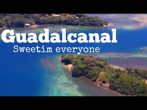 Guadalcanal Island sweetim everyone
