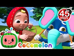 The Big Bad Wolf! 🐺 | CoComelon Animal Time | Fairy Tale Adventures + Kids Songs