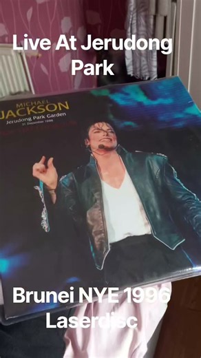 Michael Jackson – 1996 Live at Jerudong Park Brunei NYE (SEALED) Laserdisc