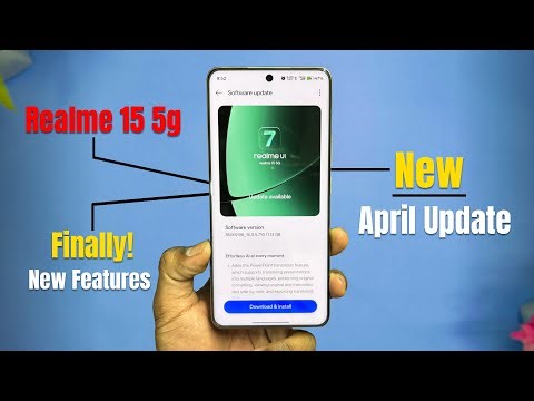 New April Update In Realme 15 5g, Crazy New Features Added! , V-16.0.5.710 Update Review