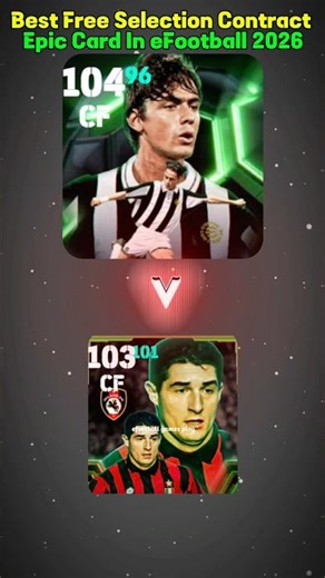 Top 6 Selection Contract Free Card In eFootball 2026 | eFootball Best Free Epic Card #efootball #pes