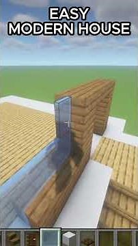 EASY Minecraft Modern House | Full Tutorial On Channel