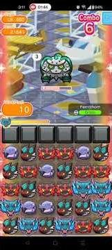 Pokemon Shuffle - Main Stage UX 460 Ferrothorn (Itemless)