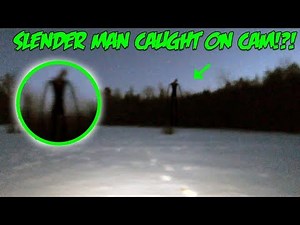 I CAUGHT SLENDER MAN ON CAMERA IN THE HAUNTED FOREST!