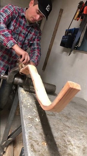 Uniquely Shaped Wood Recurve Bow Build 🎯 #bowyer #archer #craftsman