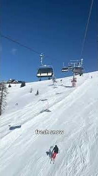 Gerlitzen Ski Resort: Stunning Views of Ossiacher See & Fresh Snow (Carinthia, Austria)
