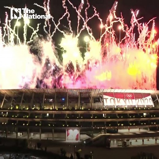 Watch spectacular fireworks at Tokyo Olympics closing ceremony