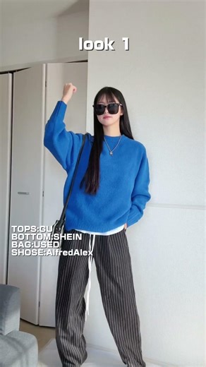 [4 GU Spring Outfits🌸] Get ready for spring with outfits using items you can buy at GU! #fashion #GU