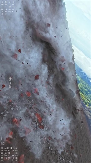 Kristian Budi Santoso on Instagram: "Capturing video of Merapi's lava falls in a way that no pilot has ever done before. Full video on my YouTube channel: kbs vlog. 🛩️ @iflightgo CineLR7 🎥 @djiglobal O4 Pro 🎮 @radiomasterrc Zorro ELRS #drone #fpvdrone #merapi #lava #volcano #iflight"