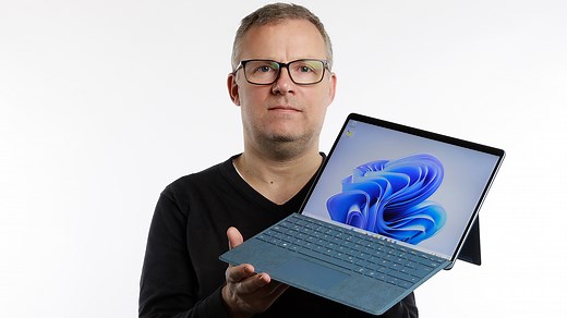 Microsoft Surface Pro 9: Test der Tablet-Laptop-Kombi