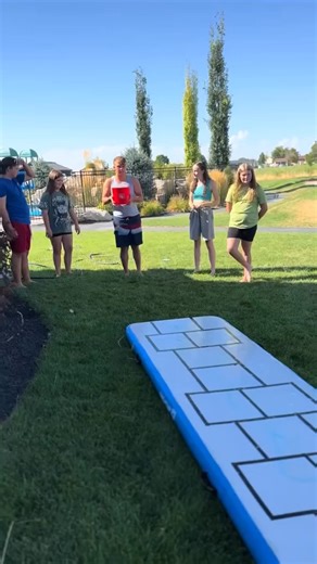 That didn’t feel great. #reels #reelsinstagram #sotyfamily #hopscotch | Shot of the Yeagers