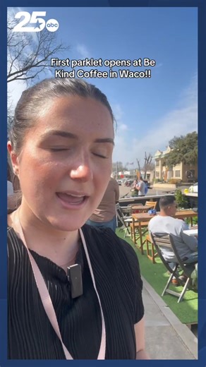 Ever heard of a parklet? The first one in Waco is now open to the public! Isabella Popadiuk takes you there to explain this new concept in our community. | 25 News KXXV