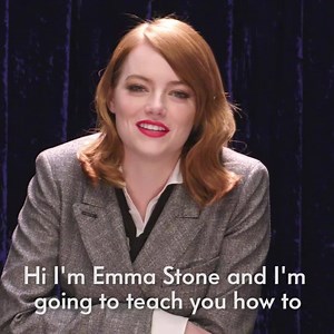 Grab your pogo-stick and make like Emma Stone. | Vanity Fair