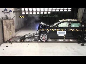 Audi A4 (2017-2019) Crash Tests (Side-Pole, Front, Side)