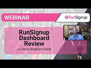 RunSignup Dashboard Review