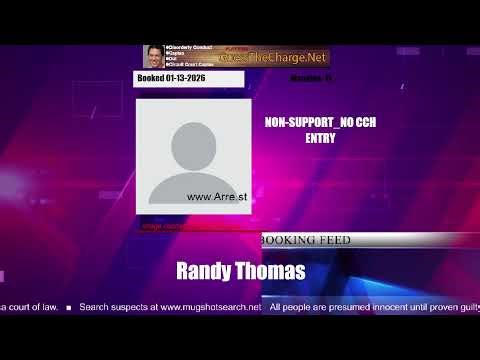 Mugshot TV - Live Arrest Booking Video Stream