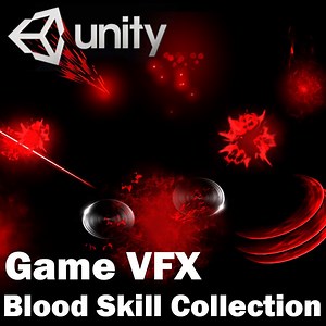 Unity Game VFX - BloodSkill Collection(URP) by Eric Wang_Unity VFX Artist