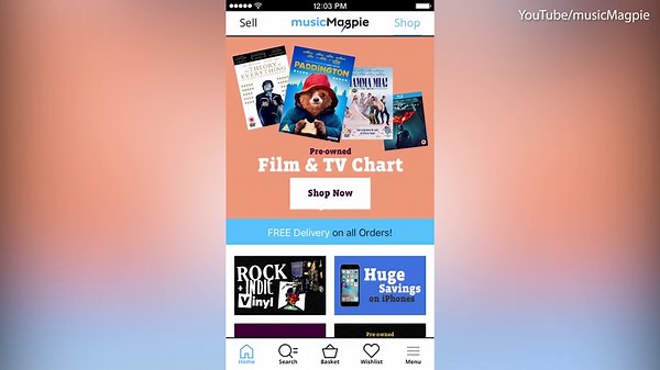 Sell your CDs, games and tech with app musicMagpie