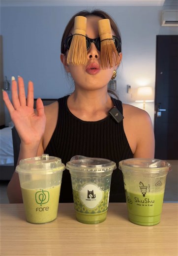 Blind Taste Test: Matcha Latte MURAH 🍵