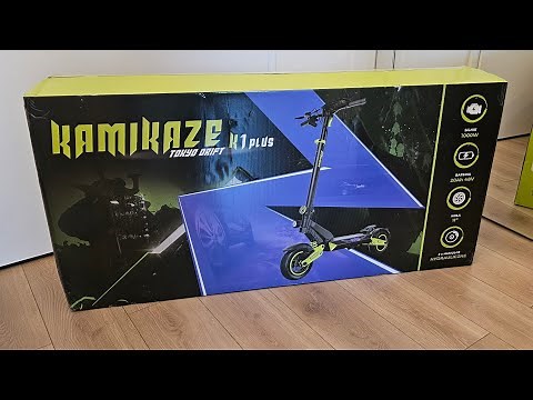 Kamikaze K1 Plus Tokyo Drift – TEST and REVIEW | 1000W, 20Ah, 80 km range!
