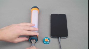 LED Camping Lantern,FTOYIN Camping Lights Waterproof Hanging Magnetic Work Light USB Rechargeable Multifunctional Handheld Flashlight Tent Light for Hiking,Home,Outdoor Night Fishing(1 Pack)