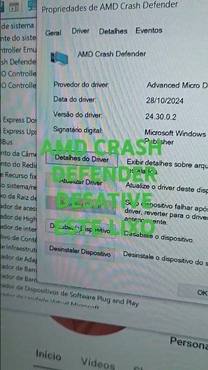 How to disable AMD Crash Defender