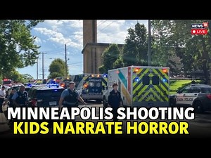 LIVE | Witness Describes Minneapolis Shooting Gunfire | 2 Children Killed And 17 People Injured N18G