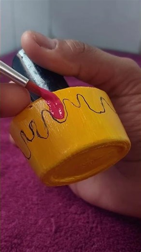 bottle acrylic paint idea