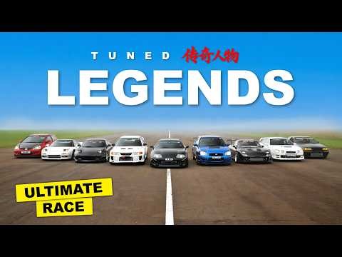 THE FASTEST LEGEND - 9 CARS.. ONE WINNER.