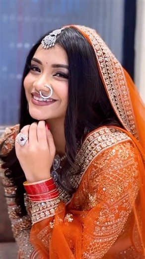 Leena Goyal | wait is over! I finally got the time to edit and post so here’s my beautiful classic bride present🥹 #mua #influencer #makeupartist... | Instagram