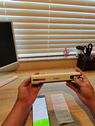 Epson RapidReceipt RR-60 Mobile Scanner Tax & Color Document Scanner PC Mac with Software