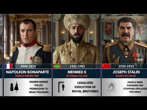 Crazy Laws Made by Kings Throughout History