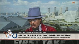 276K views · 3.9K reactions | "The Indianapolis Colts are going to go as far as their quarterback, Daniel Jones takes them." ✍️ Cam Newton on if the Indianapolis Colts can contend for a Super Bowl | ESPN First Take | Facebook