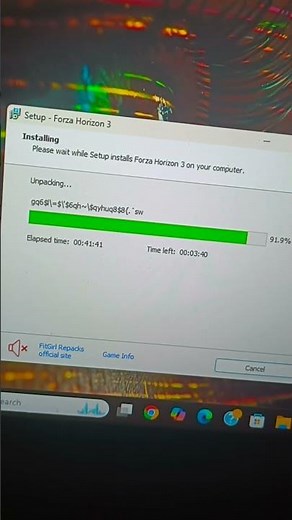Installing Forza Horizon 3 from Fitgirl Repack Site #Forza #Shorts #gaming