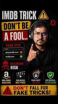 IMDB TRICK EXPOSED ⚠️ Don’t Be a Fool! Aswin Unfiltered #IMDB #ScamAlert #FakeTrick #awareness #news