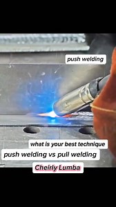 Welding Works Mig Welding push welding vs pull welding what is your best technique #reelsfypシ #reelsviralシ #fypシ゚ #MetalWorking #migwelding #welder #welding #weld #construction #hilights | Cheirly Lumba