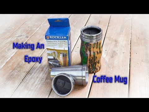 Woodturning : How To Make An Epoxy Resin Coffee Mug