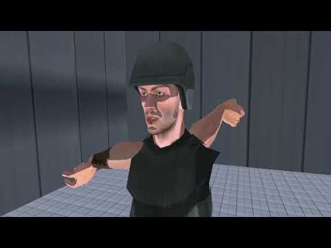 CopperCube FullBodyIk Testing