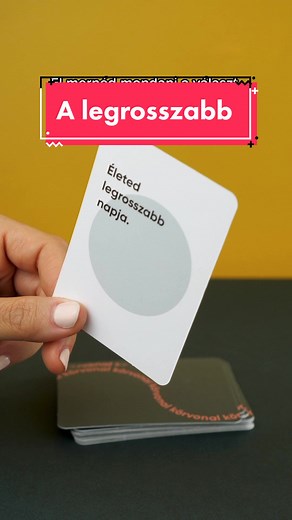 Erősítő kártyajáték - Körvonal Csapatépítő Élmény