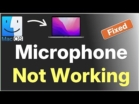 Microphone Not Working on Mac : Here is the Fix