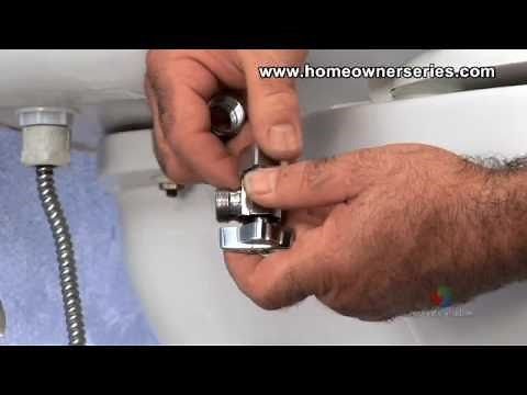 How to Fix a Toilet - Water Supply Valve Replacement - Part 1 of 2