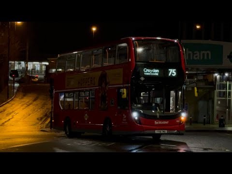 Journey on London Bus Route 75 | Stagecoach E400 MMC | Selkent Envoy