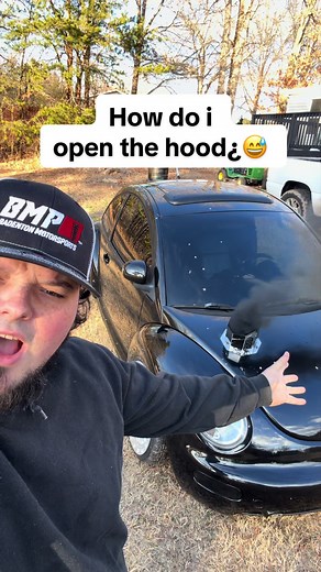 How to Open the Hood of Your VW Beetle