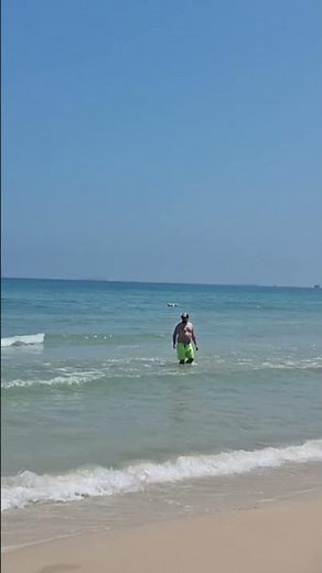 Relaxing Afternoon at Marhaba Beach, Sousse🇹🇳